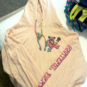 Daydreamer Grateful Dead cropped sweatshirt hoodie